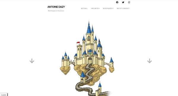 Antoine Dazy Webdesigner
