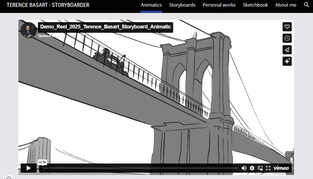 Terence Basart - Storyboardeur